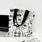 2025 New Premium Snoopy Printed Portable Canvas Shopping Bag productos Original Student Kawaii Cartoon Anime Tuition Bag Gift