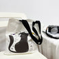 2025 New Premium Snoopy Printed Portable Canvas Shopping Bag productos Original Student Kawaii Cartoon Anime Tuition Bag Gift