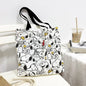 2025 New Premium Snoopy Printed Portable Canvas Shopping Bag productos Original Student Kawaii Cartoon Anime Tuition Bag Gift