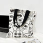 2025 New Premium Snoopy Printed Portable Canvas Shopping Bag productos Original Student Kawaii Cartoon Anime Tuition Bag Gift
