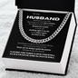 To My Man Necklace, Boyfriend Valentines Day Gift, Mens Cuban Chain Necklace for Fiance, Men Necklaces for Him, Gift For Boyfriend, Husband Gift, Husband Necklace, Boyfriend Necklace, Boyfriend Jewelry, Anniversary Birthday Christmas Jewelry for Men