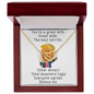 Alluring Beauty Necklace You are a great Wife The Best Terrific, To My Wife Necklace From Husband, To My Soulmate Necklace For Women, Necklace For Wife From Husband, Best Gift for Valentines Day