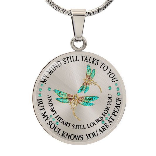 ❤My Mind Still Talks To You - Dragonfly Luxury Bangle ❤