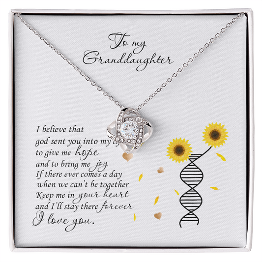 To My Granddaughter Keep Me In Your Heart, Gifts For Granddaughter From Grandmother, Inspirational Wedding Jewelry Keepsake Gift Ideas, granddaughter Birthday Gifts for girl, Gifts for her
