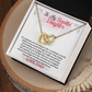 To My Daughter Necklace From Dad With Heartfelt Message & Elegant Box, Gifts For Daughter From Daddy, Daughter Pendant Necklaces, Daughter Jewelry From Father, Daughter Birthday Necklace Christmas Gifts